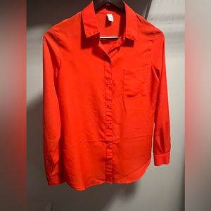 Old Navy orange women’s blouse